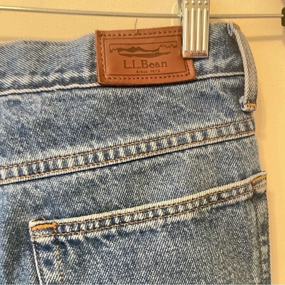 LL Bean Men's Double L Jeans Classic  Fit Flannel-Lined 32x30 workwear cabincore